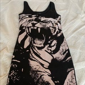 H&M Divided Tiger Mini Dress
